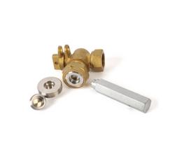 1 in. 316 Stainless Steel Angle Valve Plug Lock