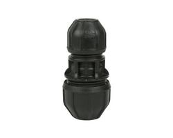 1-3/50 x 83/100 in. OD Tube Polypropylene Coupling