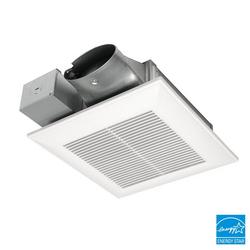 80-100 CFM Ceiling/Wall Mount Ventilation Fan with Multi-Speed Smartflow&trade; Motor in White - Fan Only - 0.3-1.3 Sones - Energy Star Rated