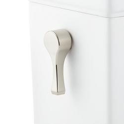 Side Mount Trip Lever in Brushed Nickel