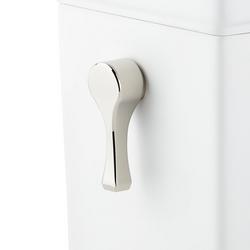 Side Mount Trip Lever in Polished Nickel