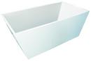 Hydro Systems White 66 x 36 in. Combo Drop-In Bathtub with Center Drain 