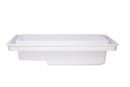 80 x 43 in. Thermal Air Drop-In Bathtub with Center Drain in White