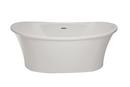 Hydro Systems White 66 x 36 in. Acrylic and Reinforced Fiberglass Oval Bathtub 