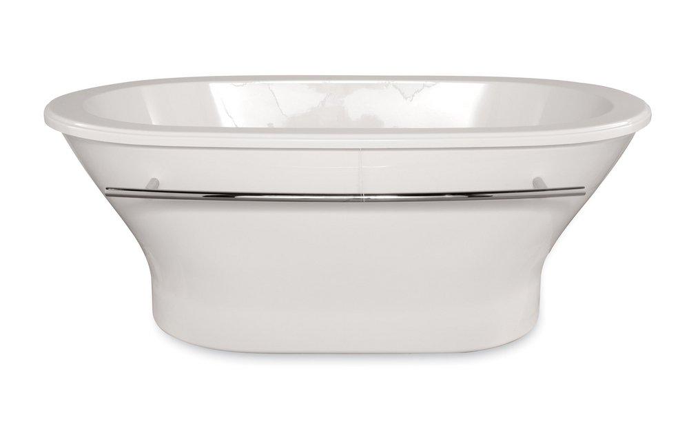 Hydro Systems White 70 x 40 in. Freestanding Bathtub 
