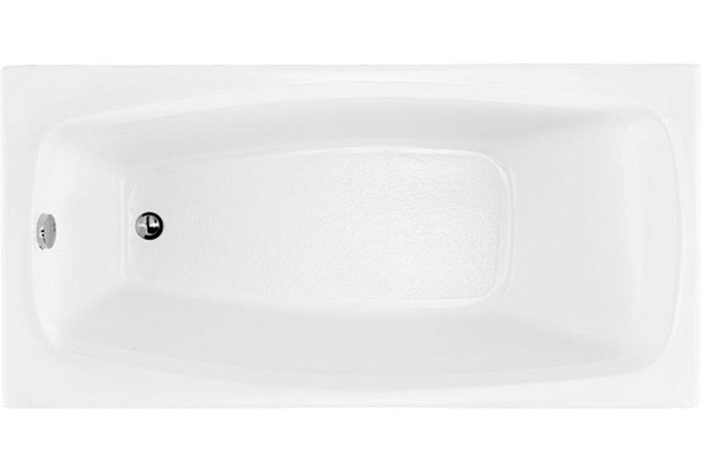 Hydro Systems White 59-3/4 x 29-3/4 in. Soaker Drop-In Bathtub with End Drain 