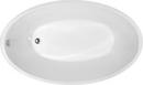Hydro Systems White 66 x 36 in. Thermal Air Drop-In Bathtub with Center Drain 
