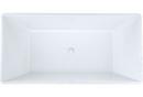 Hydro Systems White 66 x 30 in. Thermal Air Drop-In Bathtub with End Drain 