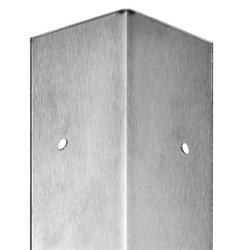 48 in. Stainless Steel Corner Guard in Stainless Steel (Pack of 6)