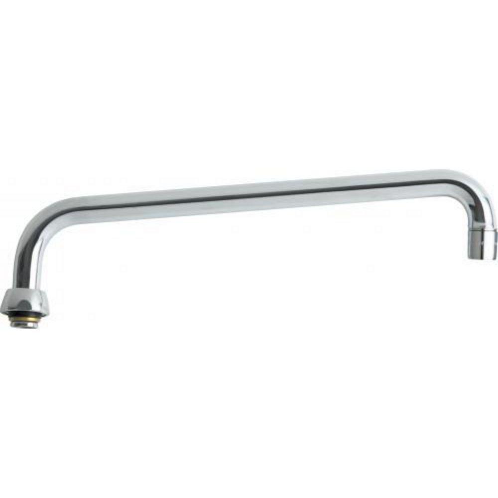 Chicago Faucets Polished Chrome 12 in. Spout 