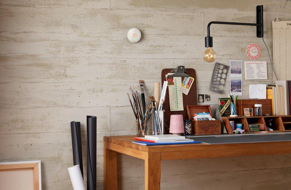 Google White Programmable Wi-fi Enabled Thermostat 