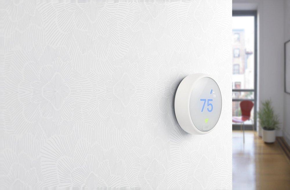 Google White Programmable Wi-fi Enabled Thermostat 