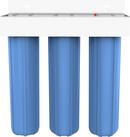 Three 20 in. Big Blue Housings on Unit Mounting Bracket - Assembled 