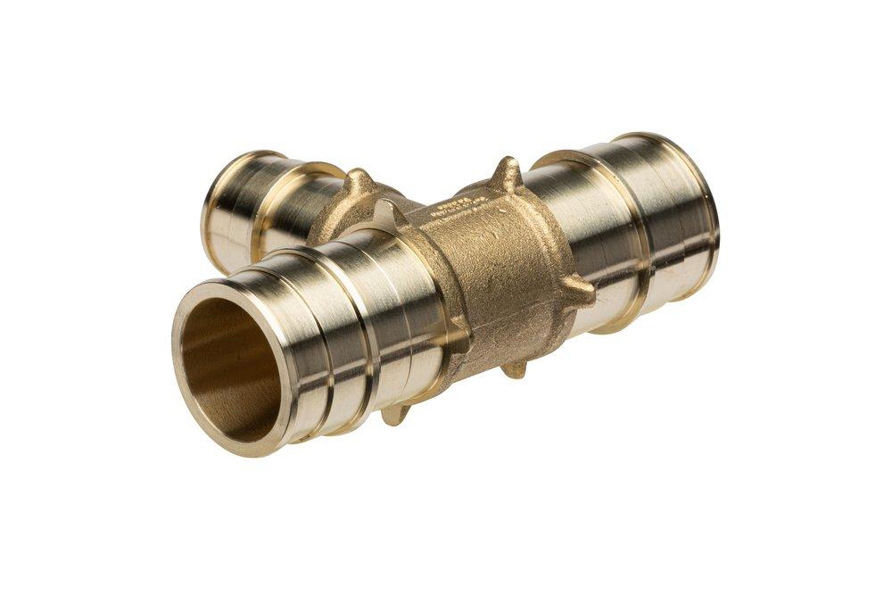 Zurn PEX F1960 160 psi Reducing C69300 Brass Tee 