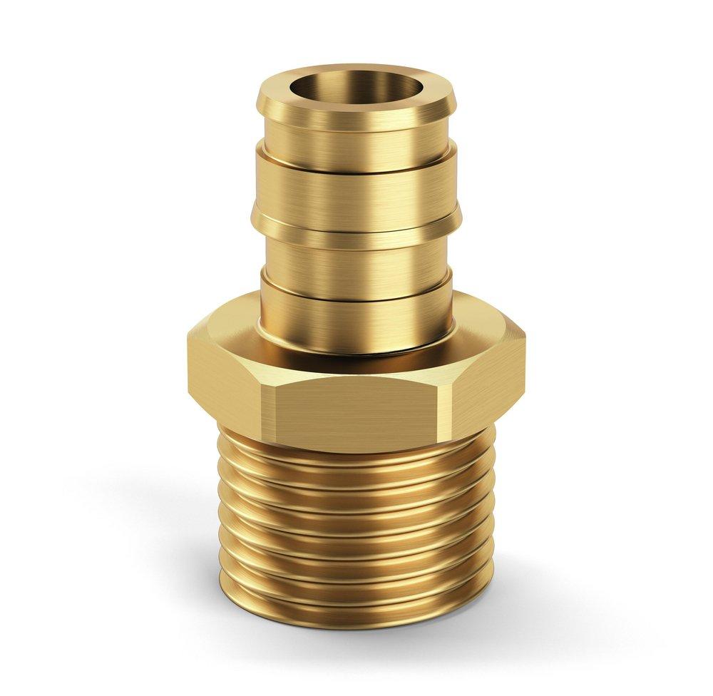 Zurn PEX Brass PEX Expansion x MPT Adapter 