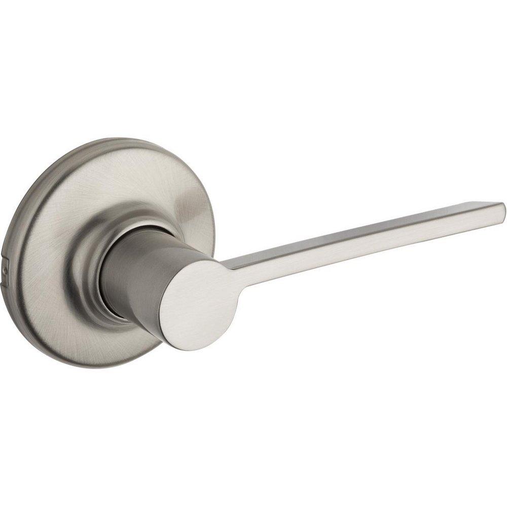 Kwikset Satin Nickel Metal Round Door Lever 