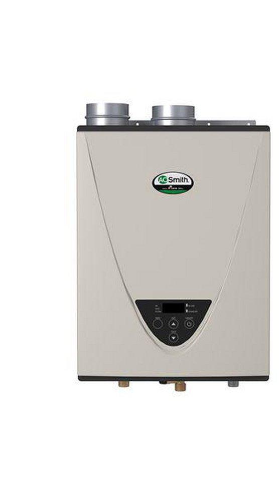 A.O. Smith 199 MBH Indoor Condensing Gas Tankless Water Heater 
