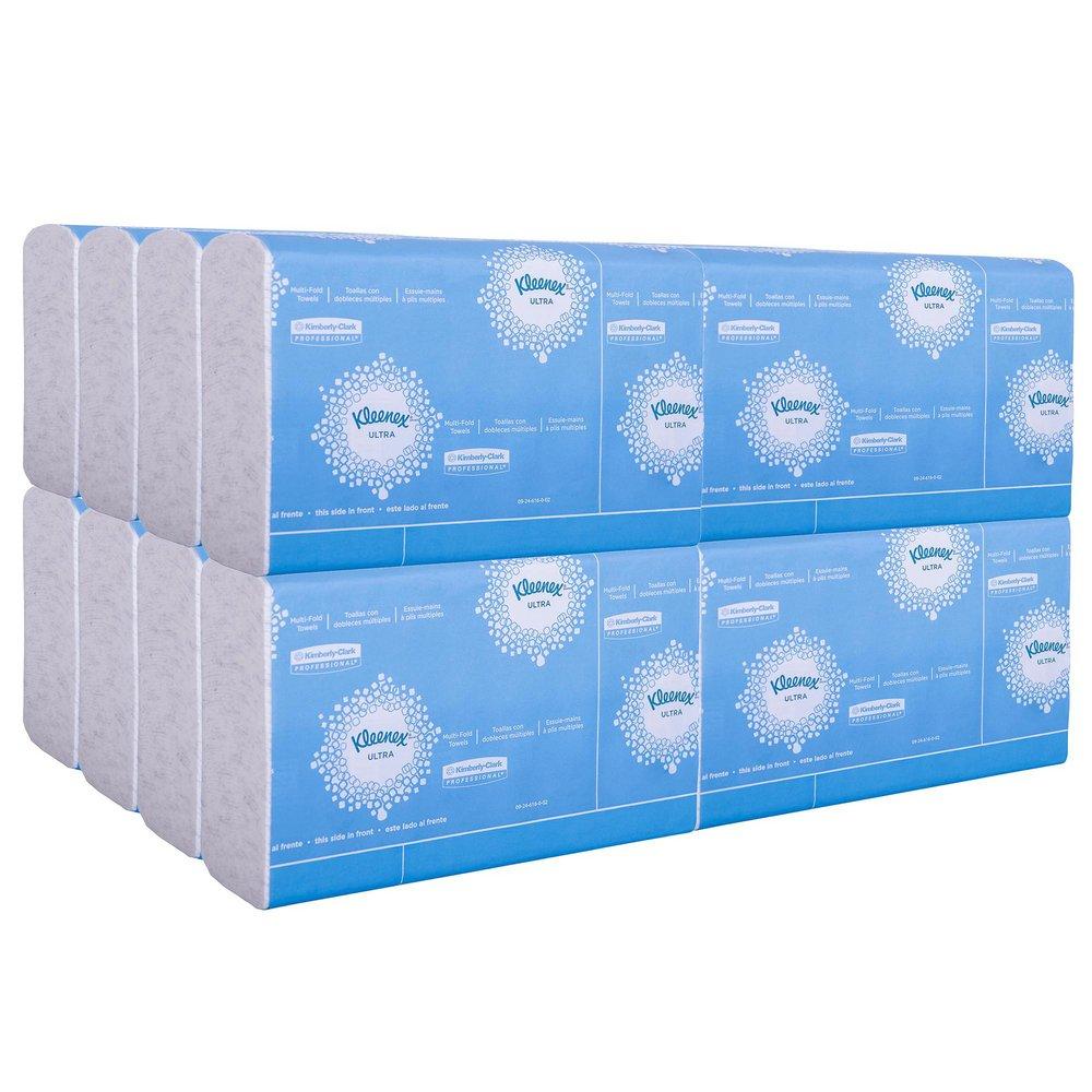 Kimberly Clark White Multifold Hand Towel in White 