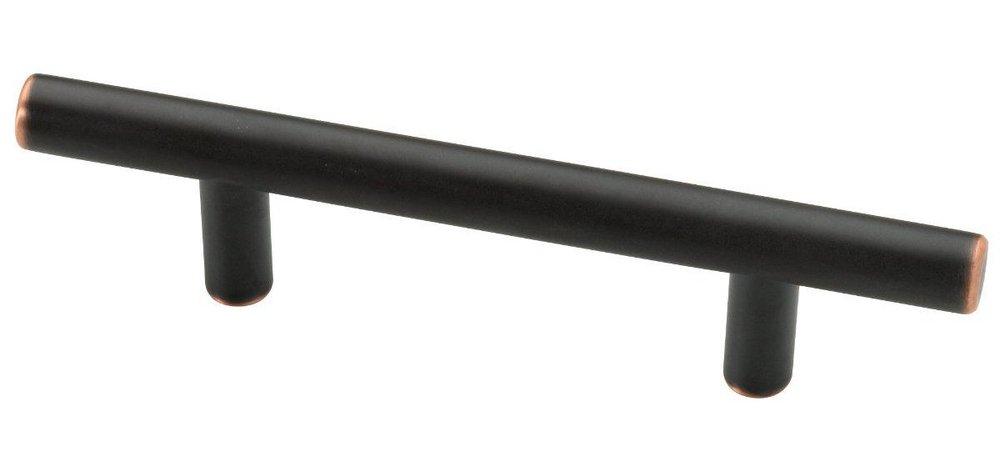 Liberty Hardware Bronze Center-to-Center Steel Cabinet Pull Handle 