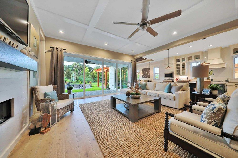 Progress Lighting Brushed Nickel 90W 5-Blade Ceiling Fan with 68 in. Blade Span 