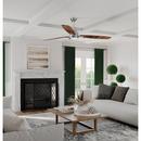 Progress Lighting Polished Chrome 75W 3-Blade Ceiling Fan with 60 in. Blade Span and LED Light 
