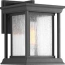 Progress Lighting Black 100W 1-Light Small Outdoor Wall Lantern 