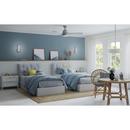 Progress Lighting Brushed Nickel 64W 3-Blade Ceiling Fan with 52 in. Blade Span and 1-Light 