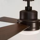 Progress Lighting Antique Bronze 64W 3-Blade Ceiling Fan with 52 in. Blade Span and 1-Light 