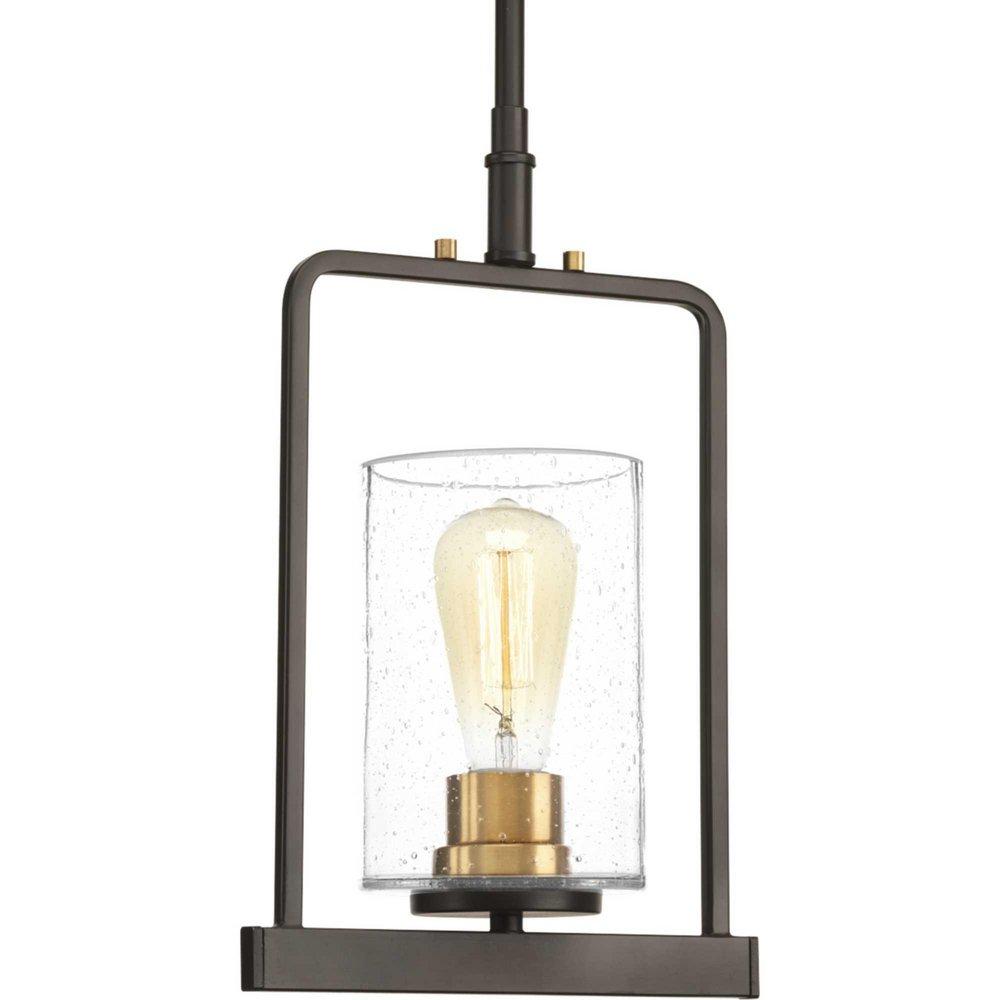Progress Lighting Antique Bronze 2-60W MED WALL LANTERN 