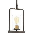Progress Lighting Antique Bronze 2-60W MED WALL LANTERN 