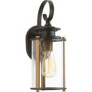 100W 1-Light Medium E-26 Incandescent Outdoor Wall Sconce in Antique Bronze