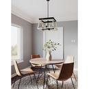 Progress Lighting Graphite 20 in. 100W 4-Light Medium E-26 Incandescent Chandelier 