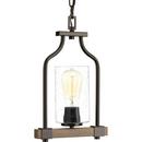 Progress Lighting Antique Bronze 100W 1-Light Medium E-26 Incandescent Mini Pendant 