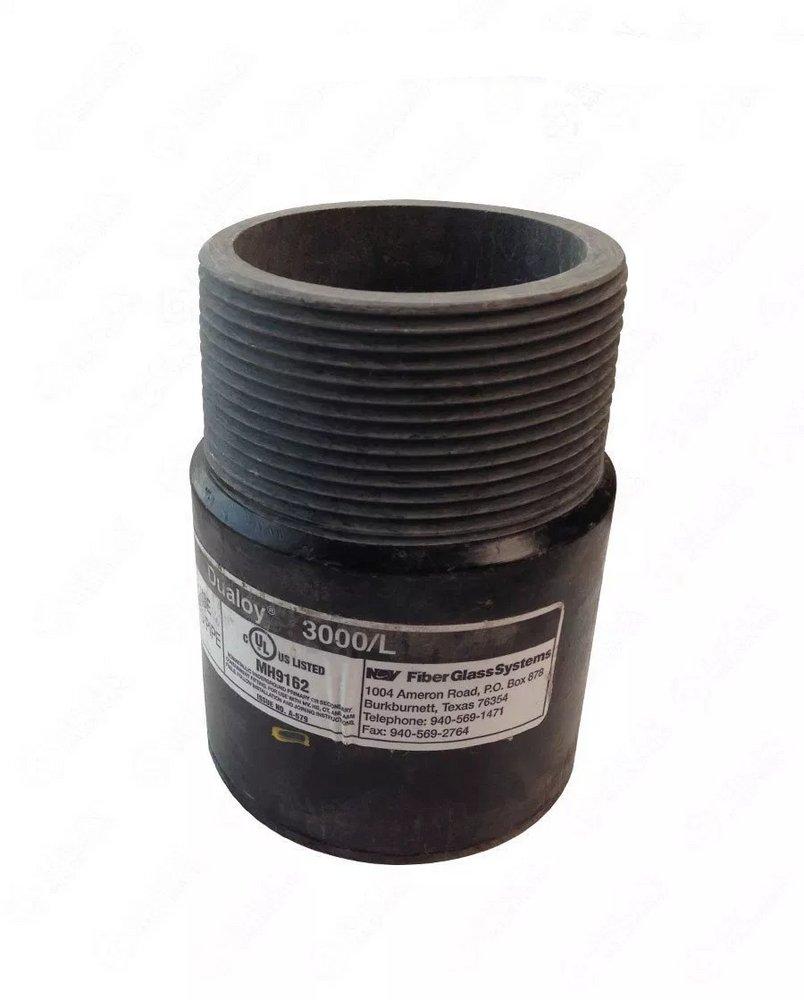 Fiber Glass System/Smith Fibercast Bell x Male Straight 8RD Style Fiberglass Adapter 