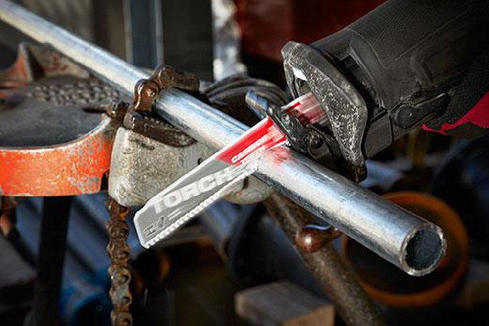 Milwaukee&reg; Silver 7 TPI Reciprocating Saw Blade with Carbide Teeth 