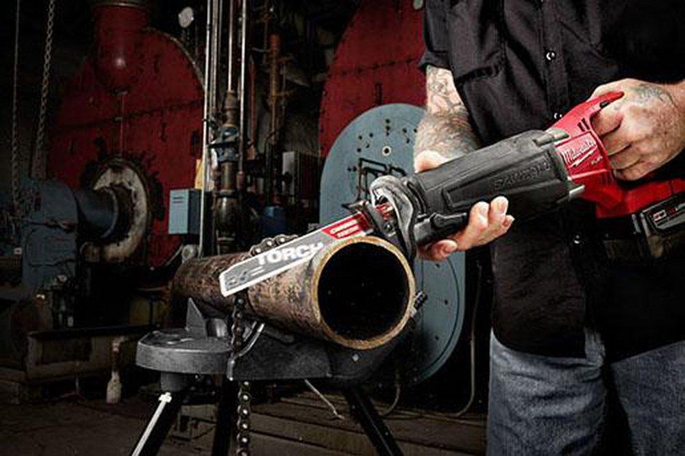 Milwaukee&reg; Silver 7 TPI Reciprocating Saw Blade with Carbide Teeth 