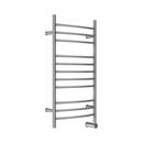 Mr Steam Brushed Stainless Steel METRO COLLECTION WALL MOUNTED ELECTRIC TOWEL WARMER WITH 11 BARS AND DIGITAL TIMER IN STAINLESS STEEL BRUSHED 