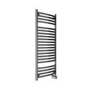 Mr Steam Polished Chrome 48 in. Wall Mount Electric Towel Warmer with 21 Bar and Digital Timer 