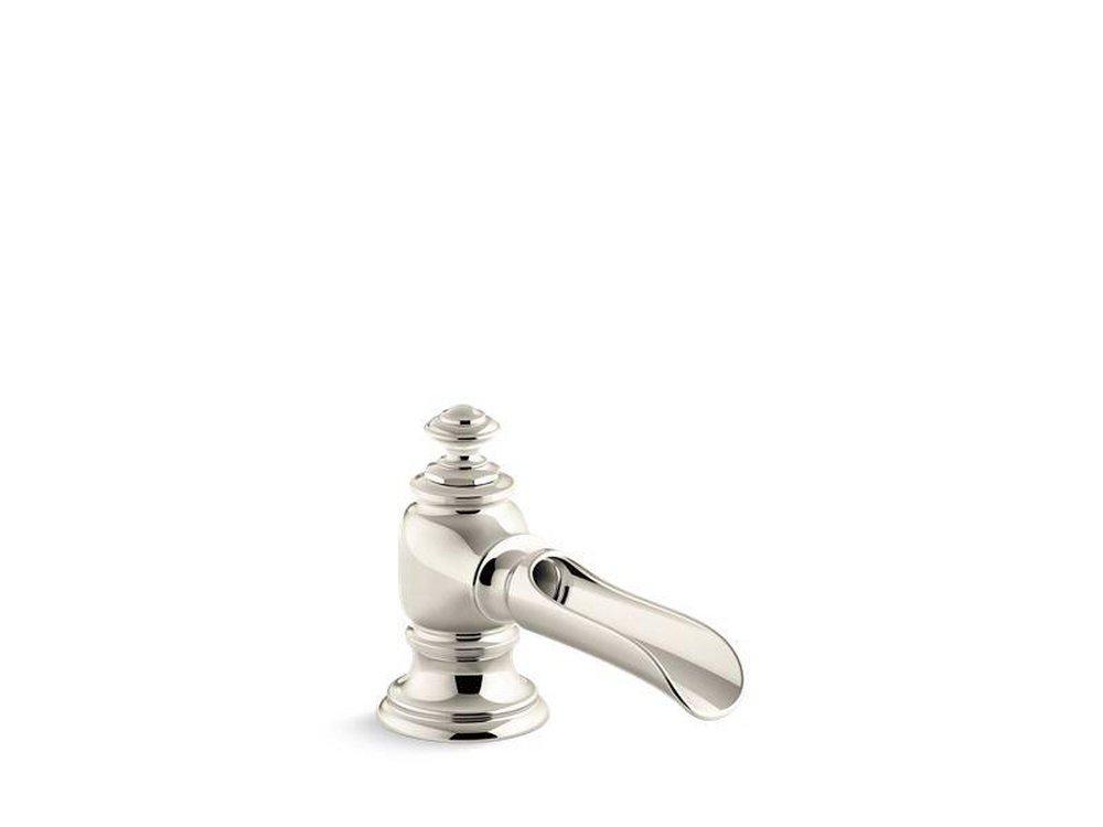 KOHLER Vibrant&reg; Polished Nickel 1.2 gpm 3-Hole Deck Mount Widespread Lavatory Flume Spout Only (Less Handle) 