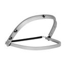 Aluminum Face Shield Frame for Cap Style Hard Hats in Silver
