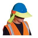 PIP® High Visibility Yellow Polyester Hard Hat Visor and Neck Shade 