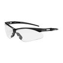 Safety Glass in Black Frame with Clear, Anti-Scratch and Anti-Fog Lens