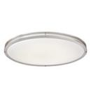 Designers Fountain Satin Nickel 42W 1-Light Flushmount Ceiling Fixture 