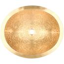 Linkasink Satin Unlacquered Brass 16X13 OVAL UM SINK *BROCAD UB 