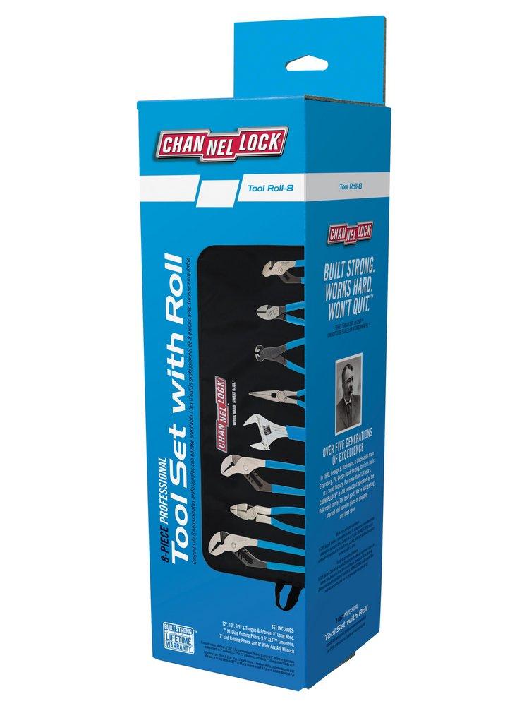 CHANNELLOCK&reg; Polished Steel Professional Tool Set 