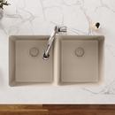 Elkay Bisque Plastic Disposer Flange with Basket Strainer and Stopper 