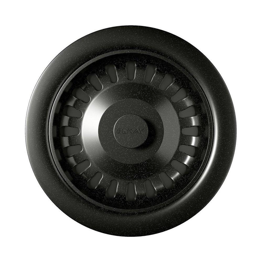 Elkay Caviar Plastic Disposer Flange with Basket Strainer and Stopper 