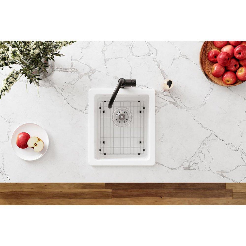 Elkay Polished Chrome 11-13/16 in. Stainless Steel Bottom Grid 