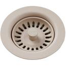 Plastic Disposer Flange with Basket Strainer and Stopper in Putty