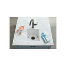 Elkay White 16-3/8 x 18-7/8 in. Undermount Fireclay Bar Sink 